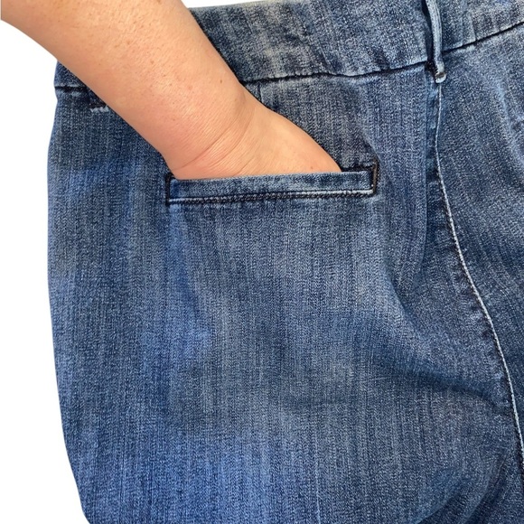 Liz Claiborne Classic Blue Trouser Plus Size 16 Jeans - Picture 7 of 10